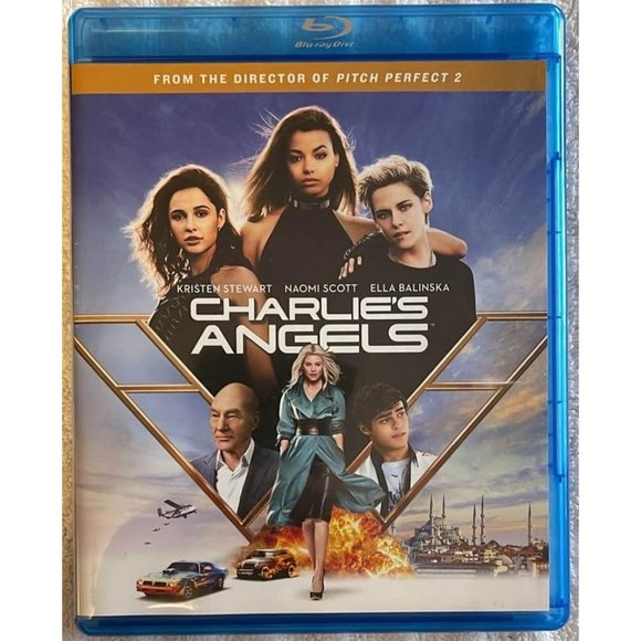 Charlie's Angels (Blu-ray) Kristen Stewart, Naomi Scott, Ella Balinska - Picture 1 of 4